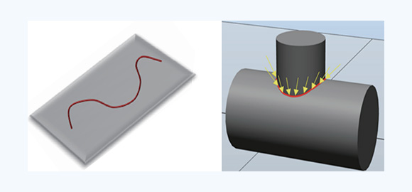 圖：焊縫軌跡預(yù)測(cè)及機(jī)器人位姿規(guī)劃 